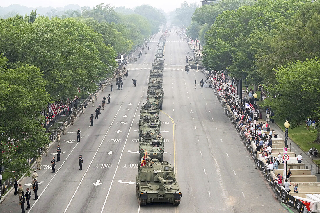 Did The Parade Happen In Dc Today
